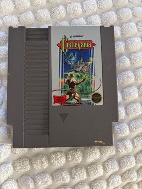 Konami Castlevania NES Cartridge - Gray